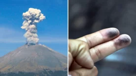 La caída de ceniza del Popocatépetl: Cómo protegerse y qué daños provoca